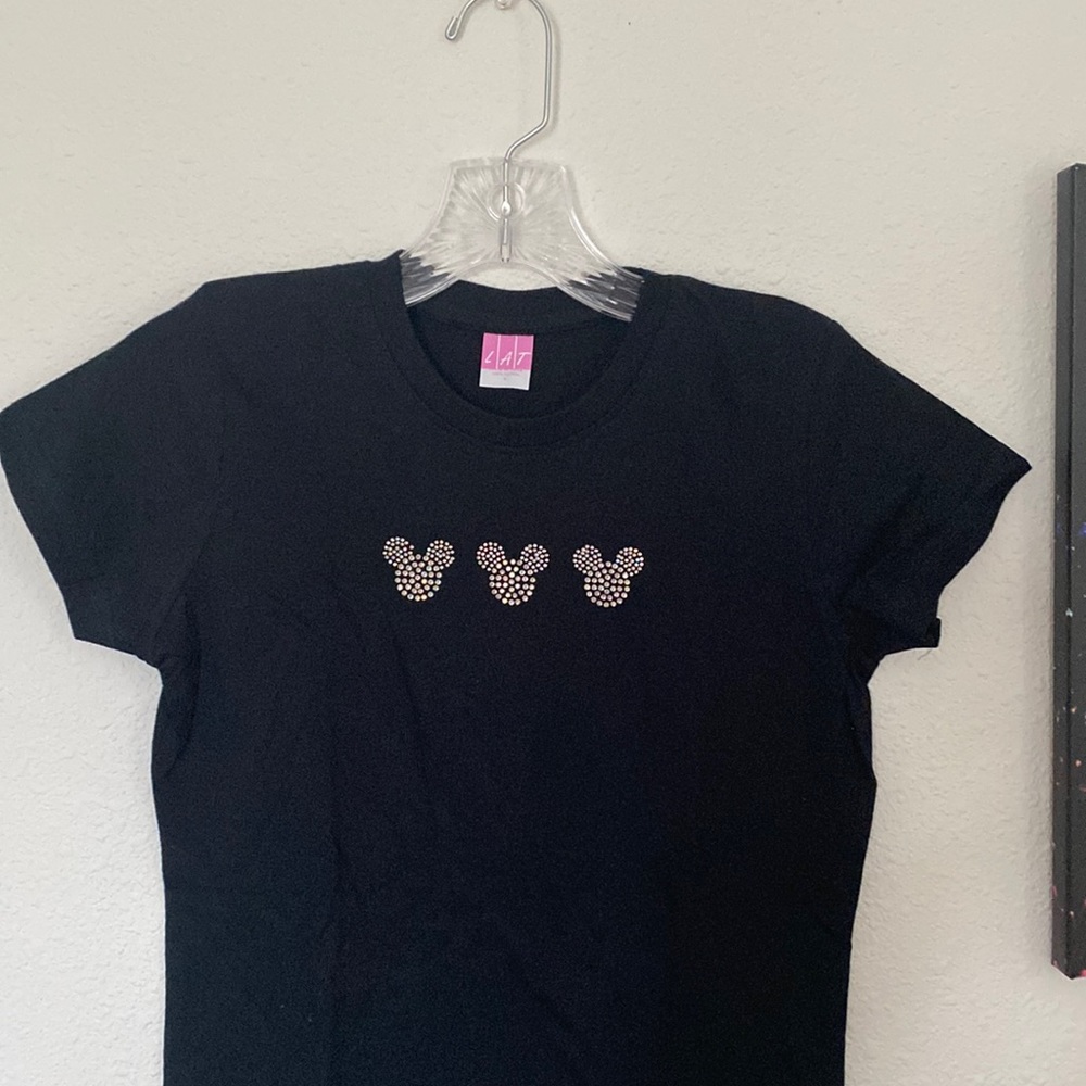 Disney Mickey Mouse Ears Bling T-shirt